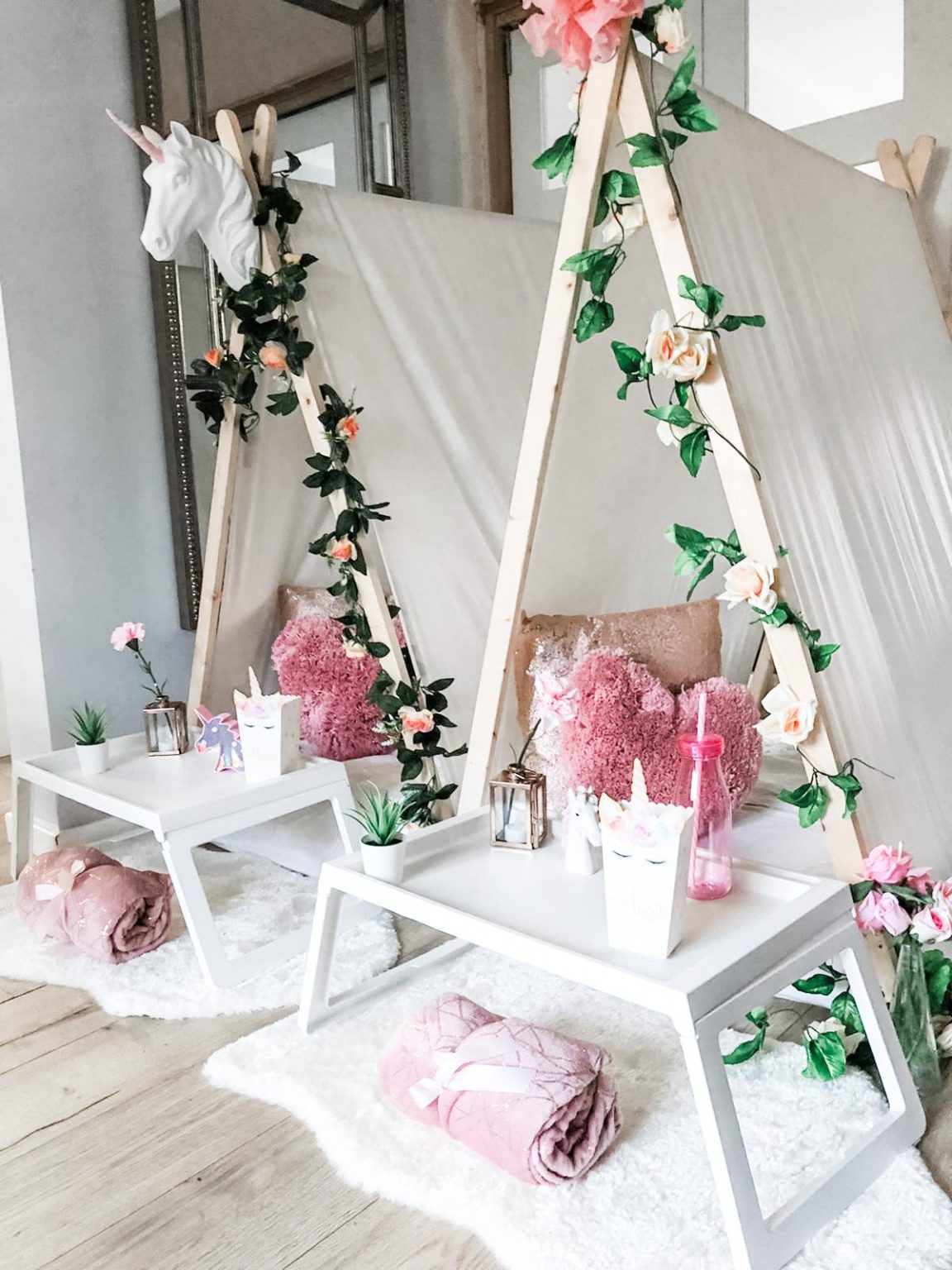 Children's Birthday Parties at home... My Kids Teepee Party